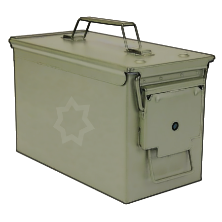 Metal ammo storage box
